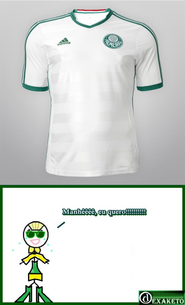 Novo Uniforme Branco do Verdão