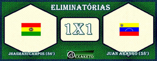 Bolivia 1x1 Venezuela