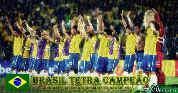 Brasil Campeão da Copa das Confederações 2013
