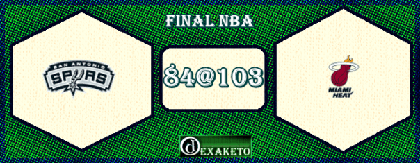 Final NBA - Game 2 - Spurs at Heat