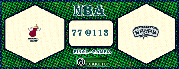 Final NBA - Spurs Wins Heat