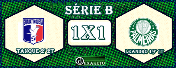 Guaratingueta 1x1 Palmeiras
