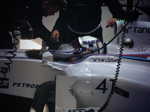 Wolff and the Williams F1