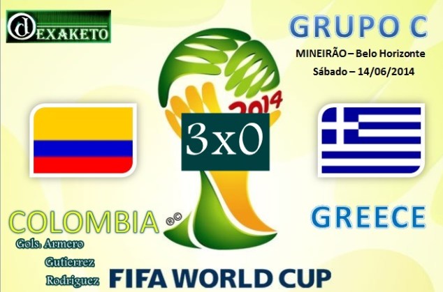 Colombia Vs Greece