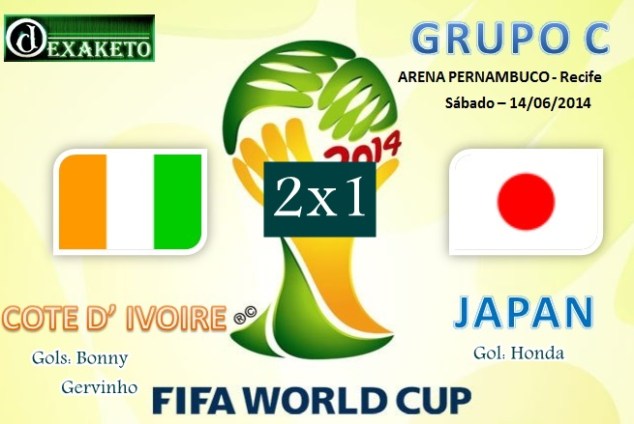 Cote d ivoire vs Japan