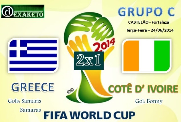 Greece Vs Cote D Ivore