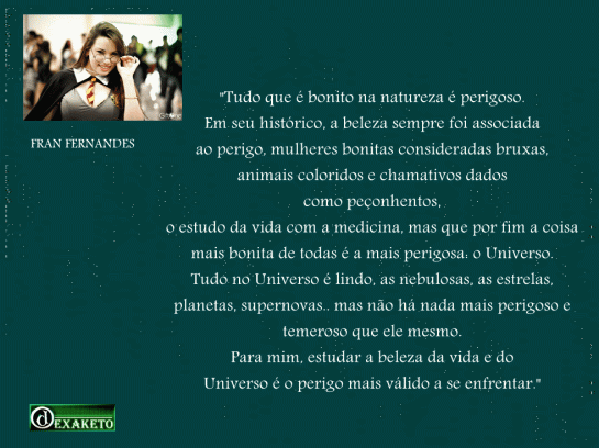 A Beleza do Universo