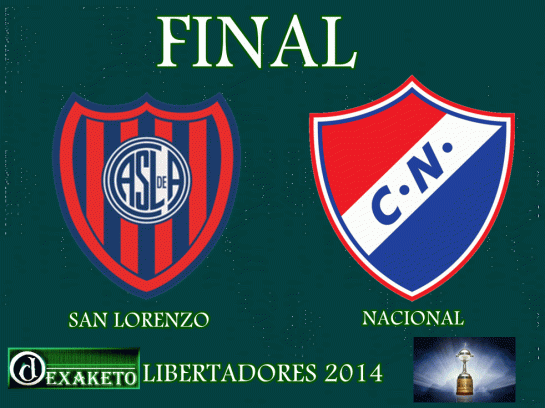 San Lorenzo Vs Nacional - FINAL LIBERTADORES 2014