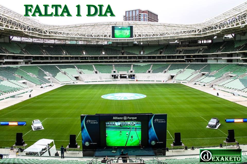 Falta 1 dia Arena Palestra