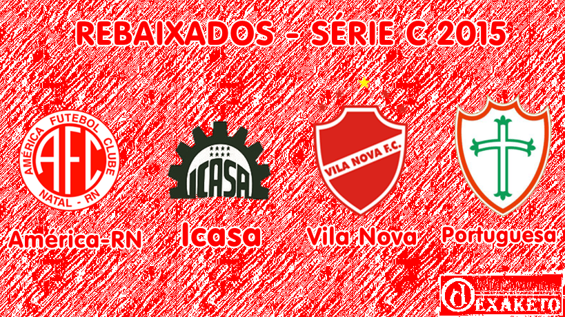 Rebaixados Série C 2015