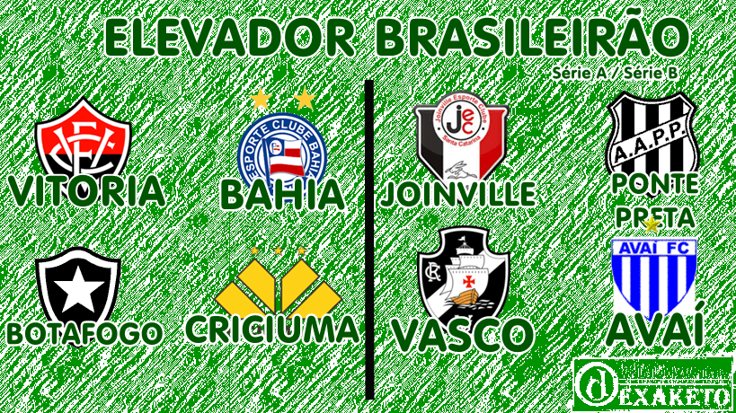 Elevador do Brasileirão Série A e Série B 2014-2015