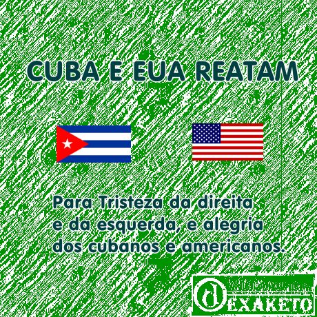 EUA e CUBA reatam