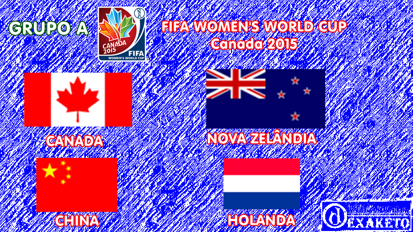 Grupo A - COPA DO MUNDO FUTEBOL  FEMININO CANADA 2015