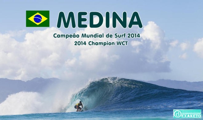 Medina - Campeão Mundial de Surf 2014