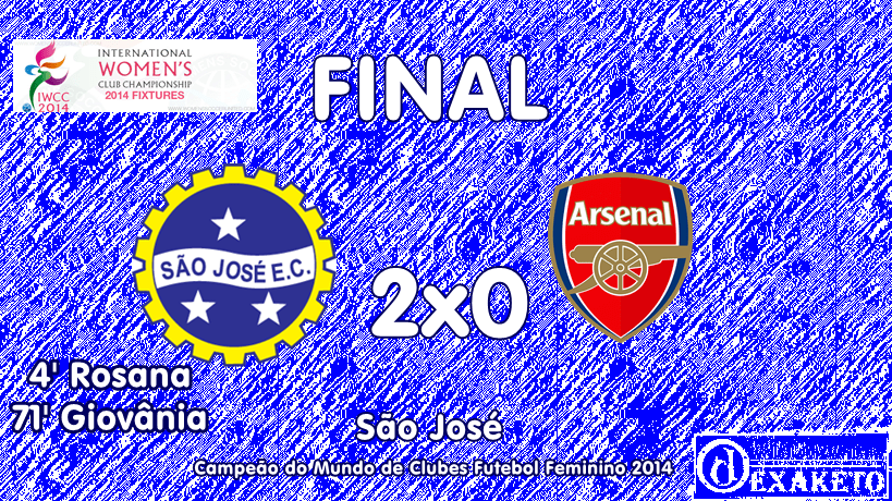 Sao Jose wins Arsenal - IWCC