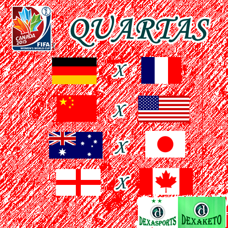 Quartas De Finais - Mundial Feminino Canada 2015 - Dexaketo