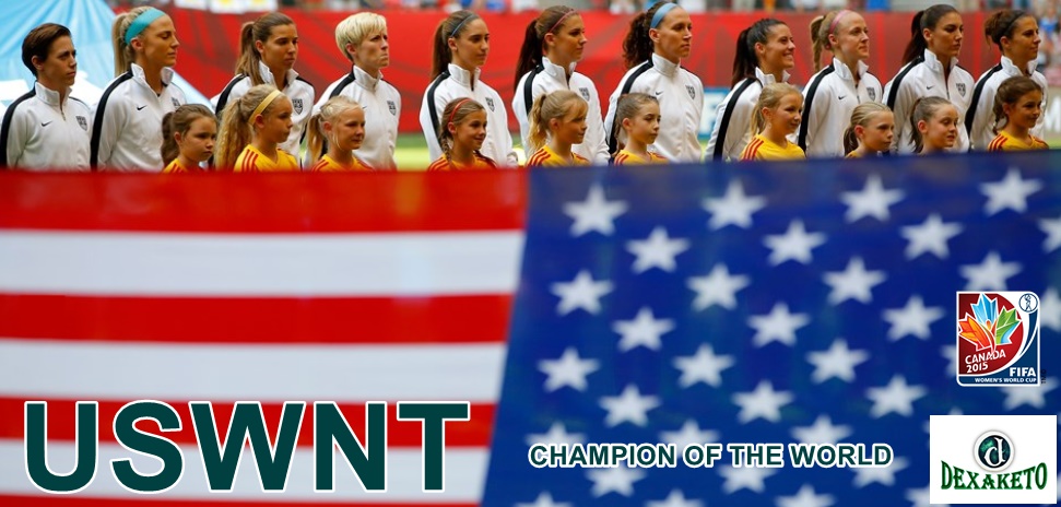 USWNT Champion - FIFA WOMENS WORLD CUP CANADA 2015 - Dexaketo