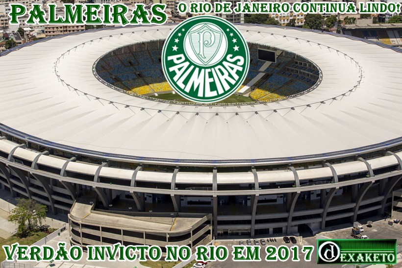 Palmeiras Invicto no Rio de Janeiro - Dexaketo