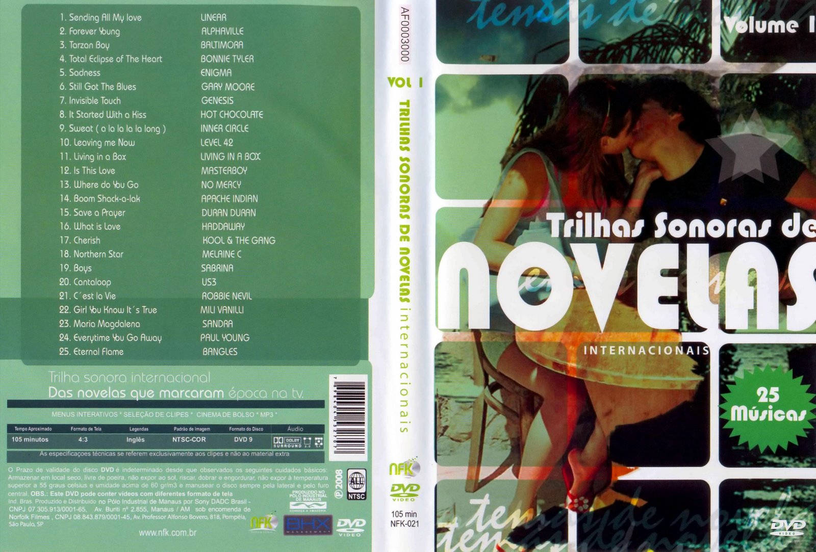 Trilhas Sonoras de Novelas Internacionais - Volume 1