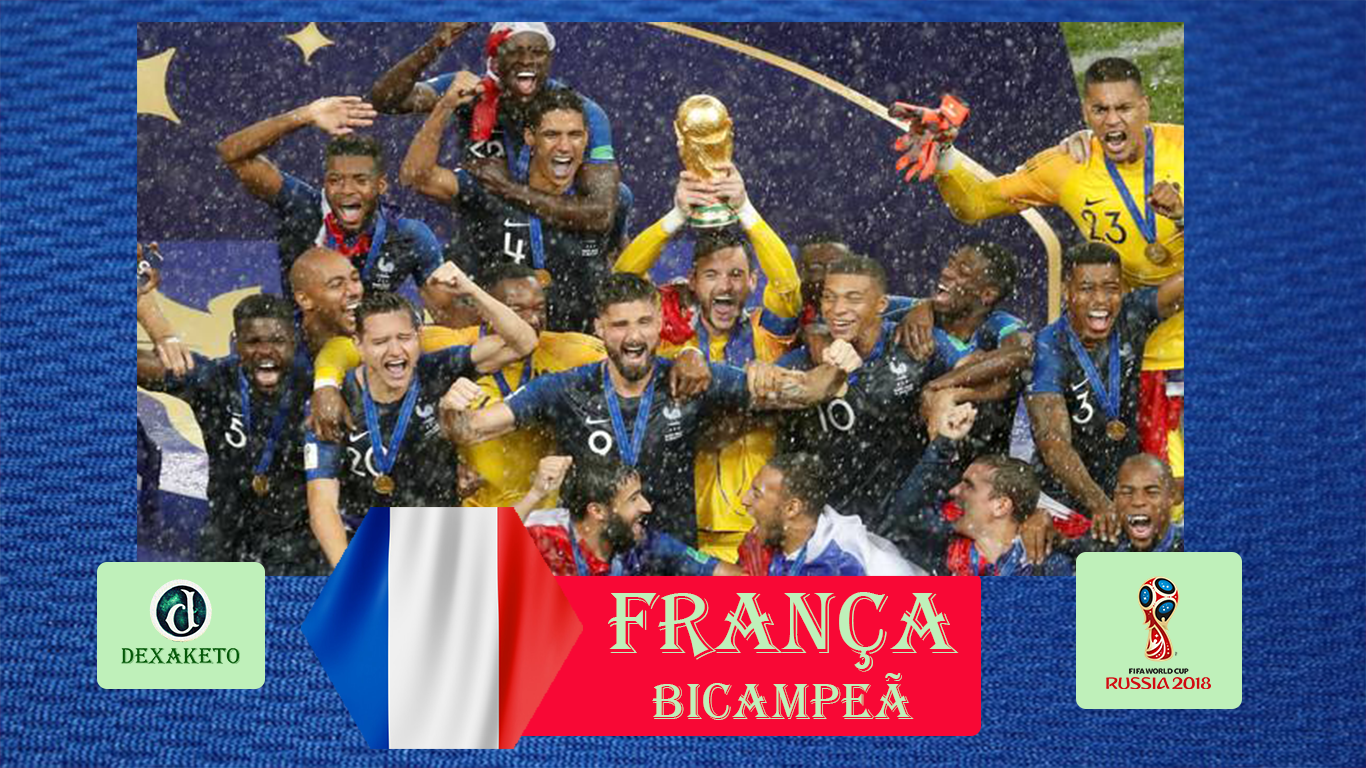 França Bicampeã - Final - FIFA World Cup Russia 2018 - Dexaketo