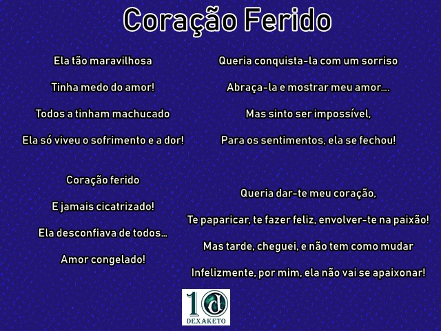 coração ferido - dexaketo