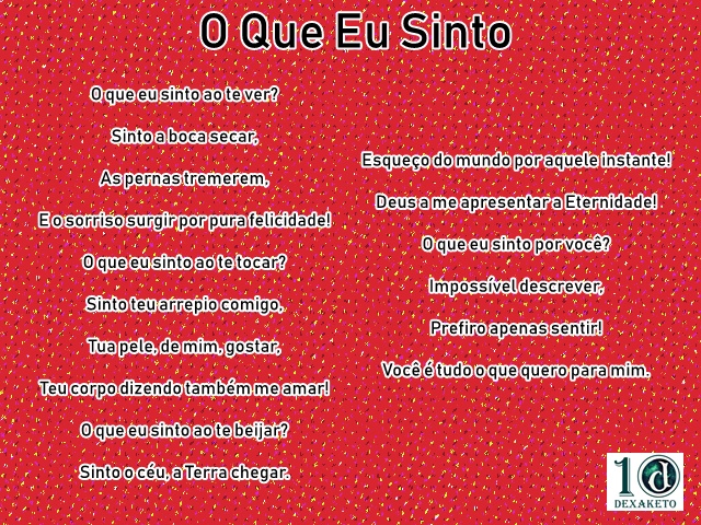 o que eu sinto - dexaketo