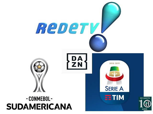 Rede TV transmitirá Copa Sul-Americana e Campeonato Italiano - Dexaketo