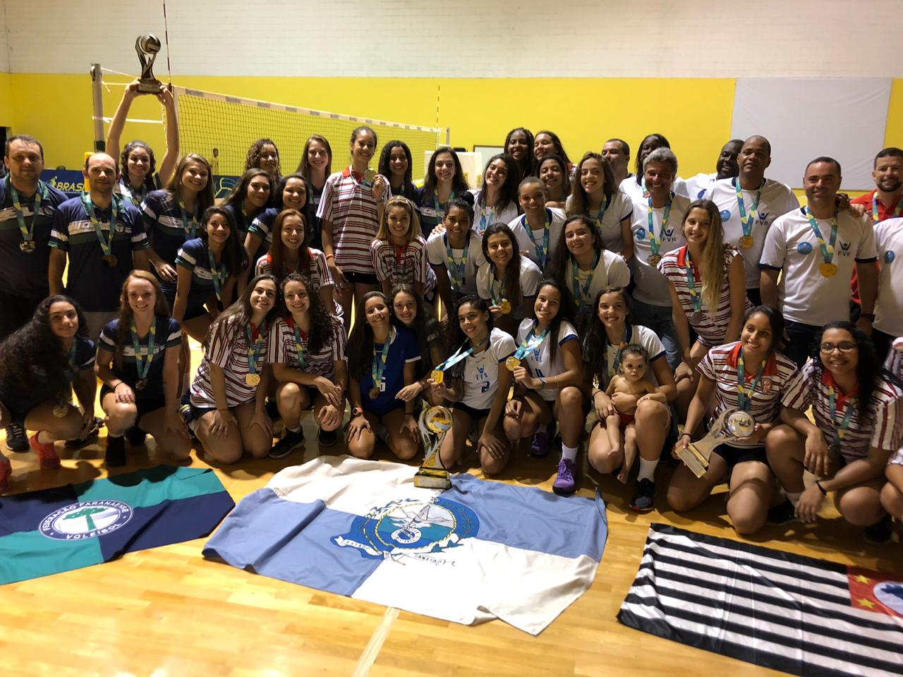 Rio de Janeiro Campeão CBS Sub-18 2019 - Volei Feminino